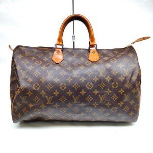 Louis Vuitton LV Monogram Speedy 40 Browns